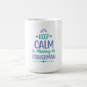 Die Fischerkunst Behalte Ruhe und heiratet einen F Verwandlungstasse (Zentrum)