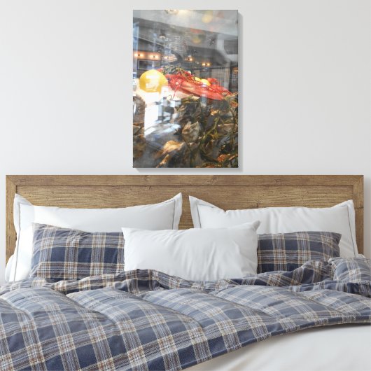 Die Fisherman Canvas Print Leinwanddruck (Insitu (Schlafzimmer))