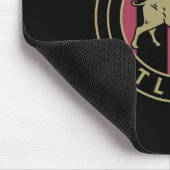 Die Five Stripes Atlanta Soccer unterstützen Mousepad (Ecke)