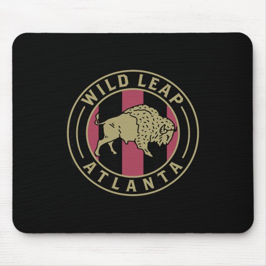 Die Five Stripes Atlanta Soccer unterstützen Mousepad (Vorne)