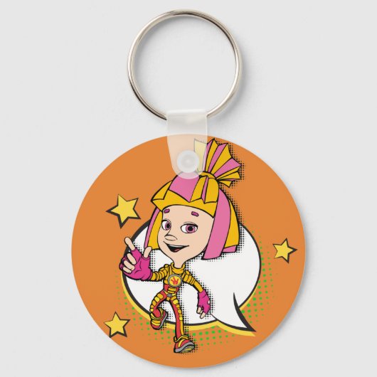 Die Fixies | Fixie Comic - Simka Schlüsselanhänger (Vorderseite)