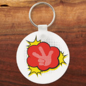 Die Fixies | Fixie Comic - Tideesh! Schlüsselanhänger (Vorderseite)