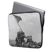 Die Flagge auf Iwo Jima Laptopschutzhülle (Vorderseite Links)