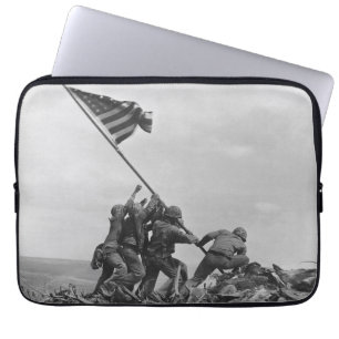 Die Flagge auf Iwo Jima Laptopschutzhülle