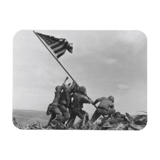 Die Flagge auf Iwo Jima Magnet
