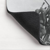 Die Flagge auf Iwo Jima Mousepad (Ecke)