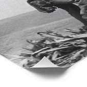 Die Flagge auf Iwo Jima Poster (Ecke)