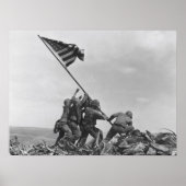 Die Flagge auf Iwo Jima Poster (Vorne)