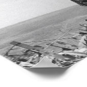 Die Flagge auf Iwo Jima Poster (Ecke)