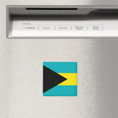 Die Flagge Bahamas Magnet (In Situ (Geschirrspüler))