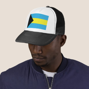 Die Flagge Bahamas Truckerkappe