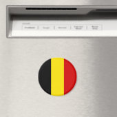 Die Flagge Belgiens Magnet (In Situ (Geschirrspüler))