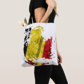 die Flagge Belgiens Tasche (Von Nahem)