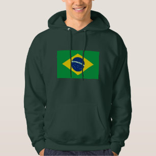 Die Flagge Brasiliens Hoodie