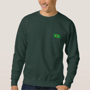 Die Flagge Brasiliens Sweatshirt