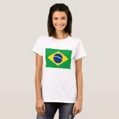 Die Flagge Brasiliens T-Shirt (Vorne ganz)