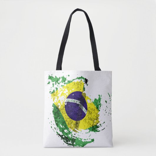 die Flagge Brasiliens Tasche (Vorderseite)