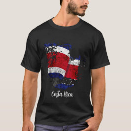 die Flagge Costa Ricas T-Shirt