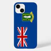 Die Flagge der britischen Jungfrau Case-Mate iPhone Hülle (Rückseite)