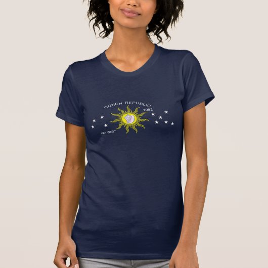 Die Flagge der Conch-Republik T-Shirt (Vorderseite)