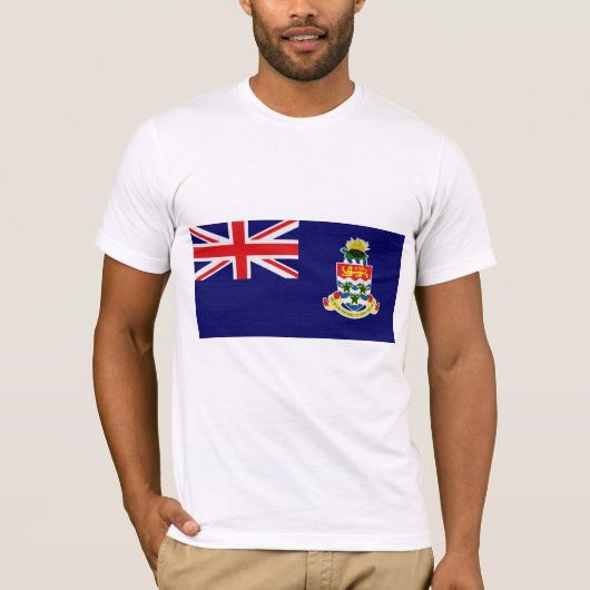 Die Flagge der Kaiman-Insel T-Shirt (Vorderseite)