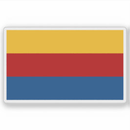 Die Flagge der Provinz San Pedro de Macorís Aufkleber