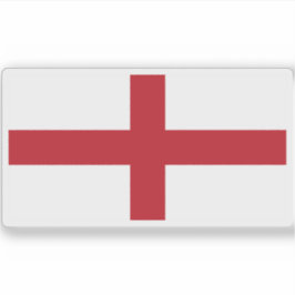 Die Flagge der Republik Genua (1005-1814) Aufkleber