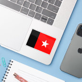 Die Flagge der Republik Unabhängiger Guyana (1887- Aufkleber (Laptop mit iPhone)