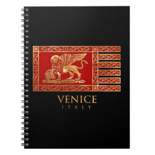 Die Flagge der Republik von Venedig Notizblock