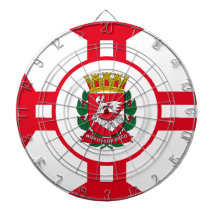 Die Flagge der Stadt São Paulo