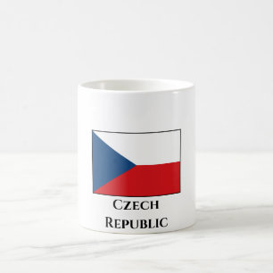 Die Flagge der Tschechischen Republik Kaffeetasse