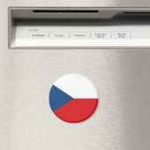 Die Flagge der Tschechischen Republik Magnet (In Situ (Geschirrspüler))