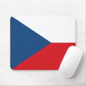 Die Flagge der Tschechischen Republik Mousepad (Mit Mouse)
