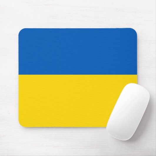 Die Flagge der Ukraine Mousepad (Mit Mouse)