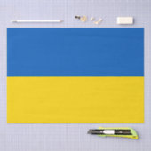 Die Flagge der Ukraine Seidenpapier (Handwerk)