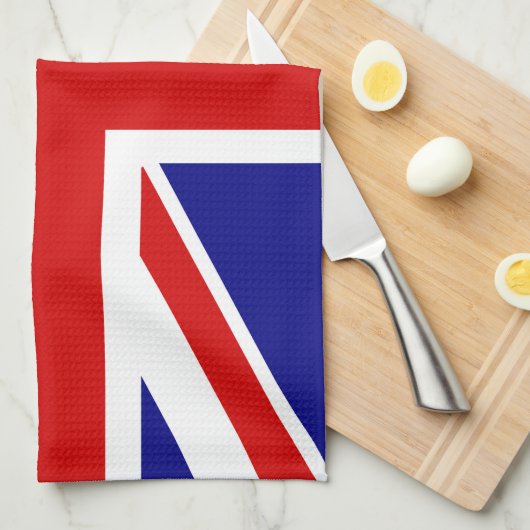 Die Flagge der Union Geschirrtuch (Viertel Falte)