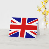 Die Flagge der Union Karte (Gelbe Blume)