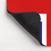 Die Flagge der Union Mousepad (Ecke)