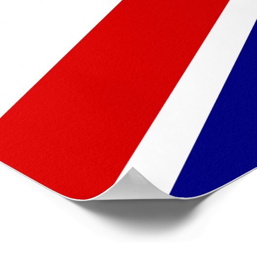 Die Flagge der Union Poster (Ecke)