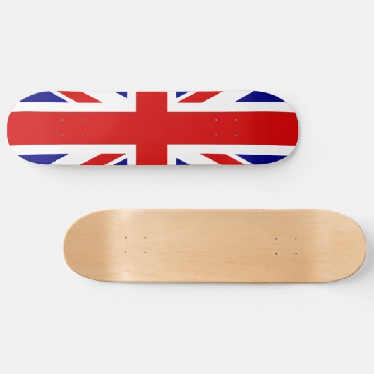 Die Flagge der Union Skateboard (Horizontal)