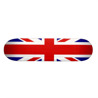 Die Flagge der Union Skateboard