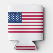Die Flagge der USA Dosenkühler (Rückseite)