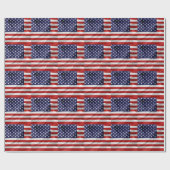 Die Flagge der USA Geschenkpapier (Flach)