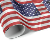 Die Flagge der USA Geschenkpapier (Rolleneckpunkt)