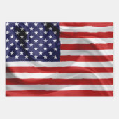 Die Flagge der USA Geschenkpapier Set (Vorderseite)
