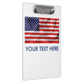Die Flagge der USA Klemmbrett (Rechts)