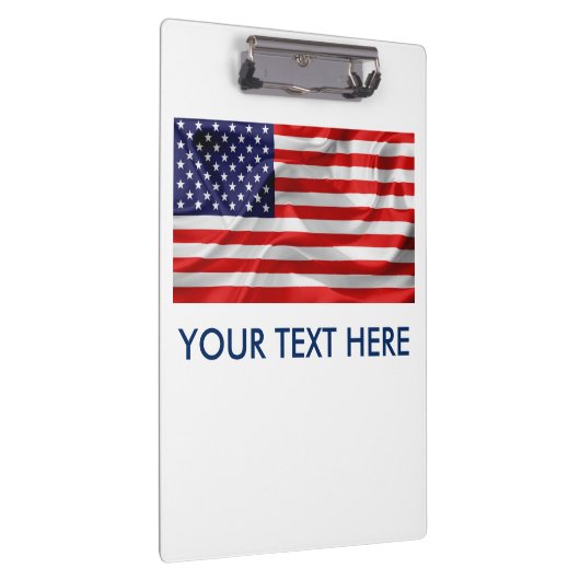 Die Flagge der USA Klemmbrett (Rechts)