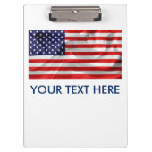 Die Flagge der USA Klemmbrett (Vorderseite)
