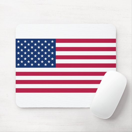 Die Flagge der USA Mousepad (Mit Mouse)