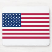 Die Flagge der USA Mousepad (Vorne)